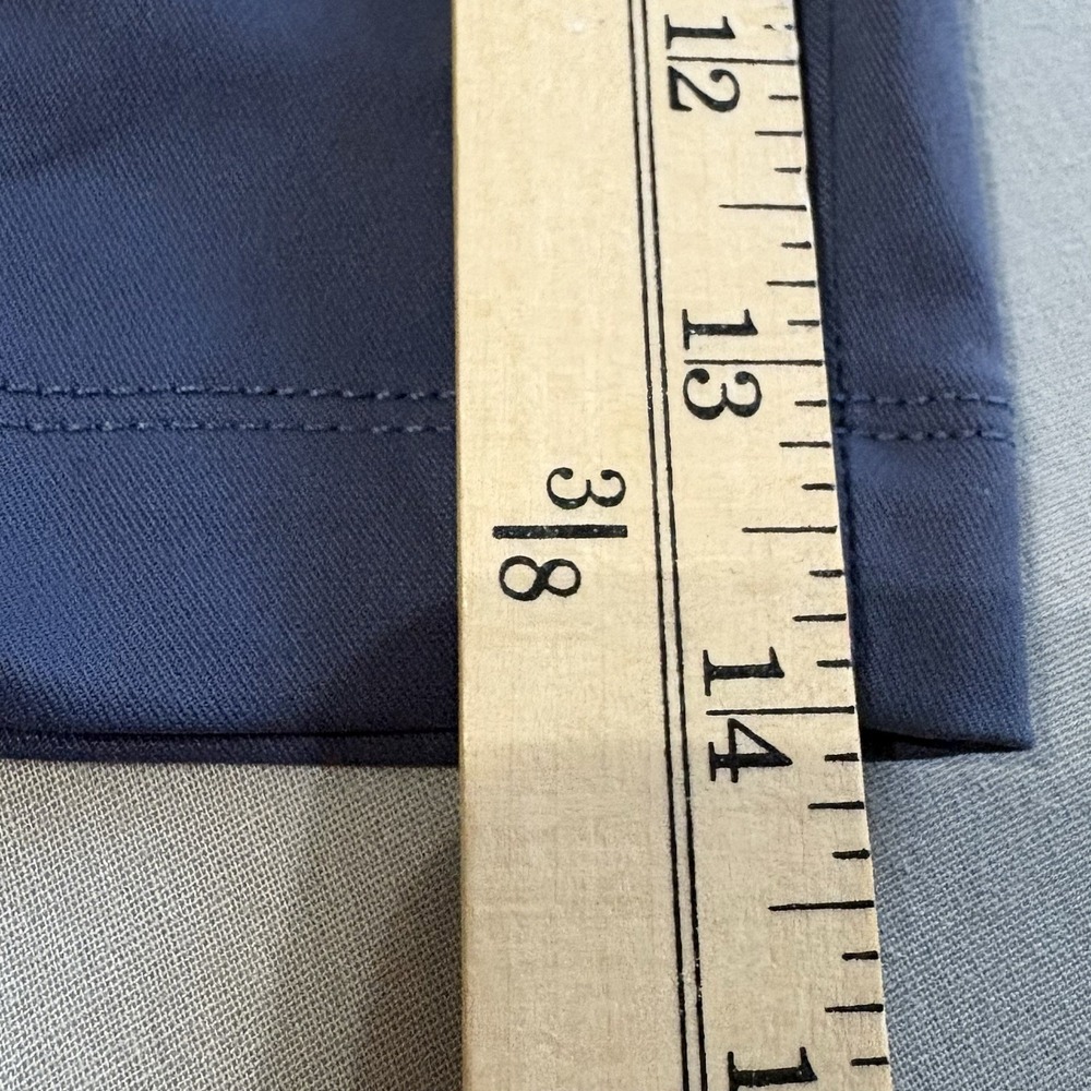 bird dogs Suburban Meyer Khaki Shorts Mens Small 6" Navy Stretch Performance NWT - Picture 12 of 12